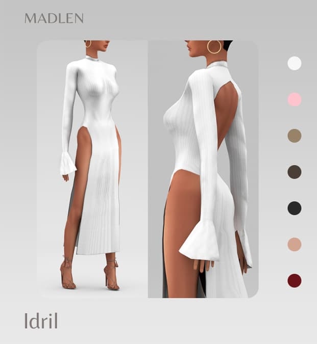 Скриншот мода Платье Madlen Idril Dress